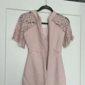 Karen Millen | Dresses | Blush Pink Midi Dress | Poshmark